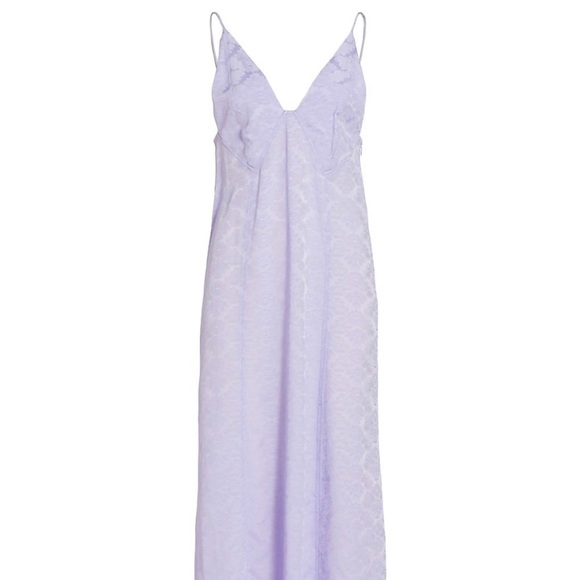 GANNI jacquard slip dress size 36/4 NWT - Picture 2 of 8